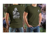 Men's Backwoods Country Life Two Dogs and Boar T-Shirt