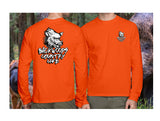 Men's Long Sleeved Backwoods Country Life Boar T-Shirt