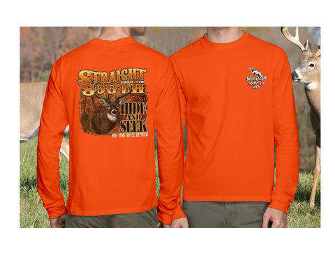 Men's Long Sleeved Big Time Buck Hunter T-Shirt