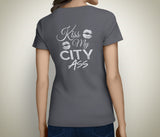 Women's Kiss My City Ass T-Shirt