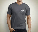 Men's Deer Skull with Flag T-Shirt