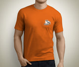 Men's Hog & Dogs with Flag T-Shirt